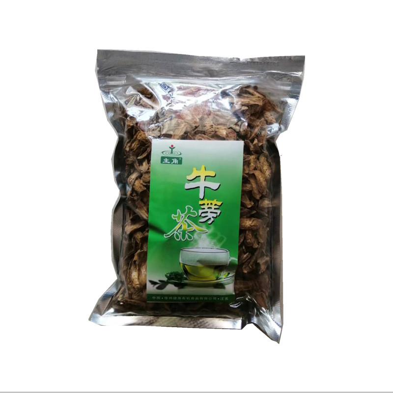 徐州健源主角牛蒡茶牛旁膀牛蒡根茶野生黄金茶牛蒡片实惠包装包邮