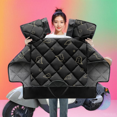 适用2025款小牛NPlay电动车冬季挡风被加绒加厚冬天冬款保防风罩