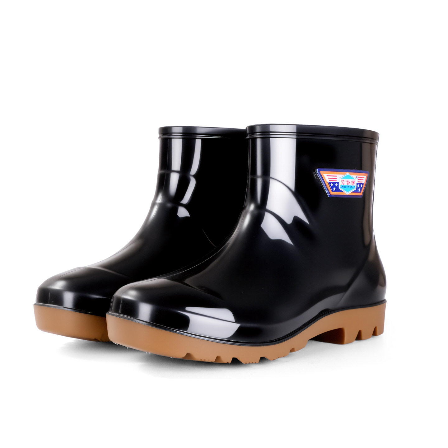 36-50特大码雨鞋男款加肥防水鞋中高筒加棉加厚雨靴男士工地耐磨