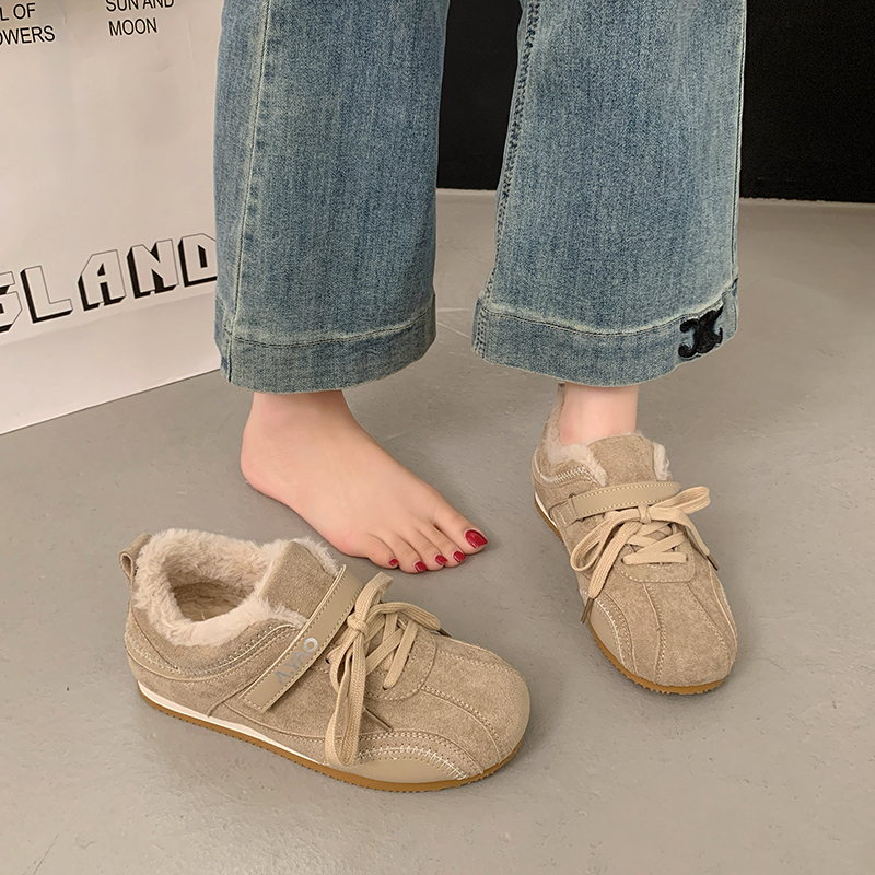 {专柜正品}冬季新品爆款毛毛棉鞋