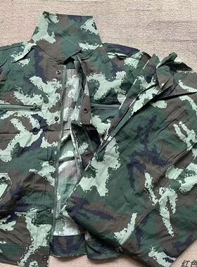 异种兵迷彩耐磨防撕裂工作服套装