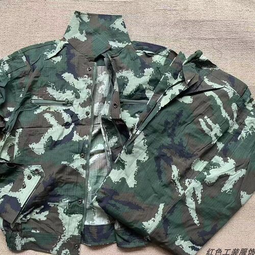 异种兵迷彩耐磨防撕裂工作服套装