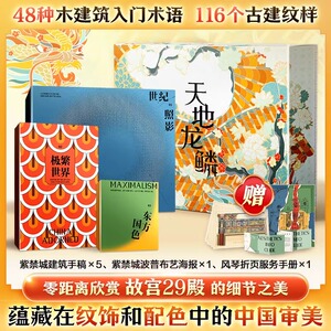 天地龙鳞 中国极繁美学在故宫 设计美学东方国色极繁世界世纪照影3本礼盒套装文轩 故宫摄影集建筑装饰配色艺术设计理论原理通识书