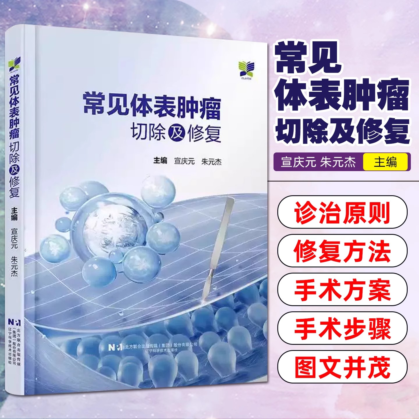 常见体表肿瘤切除及修复 宣庆元主编 适合于整形外科皮肤科普通外科肿瘤外科及其他相关科室医师阅读的参考书 辽宁科学技术出版社