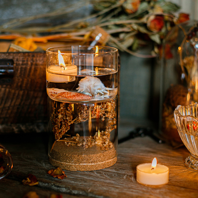 掬涵蜡烛蜡漂透明茶蜡DIY表白