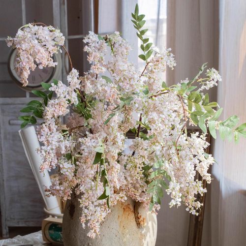 槐蕊仿真花假花摆设装饰花艺