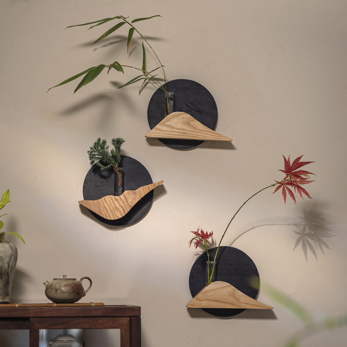 轻奢INS风简约花艺花瓶壁挂绿植