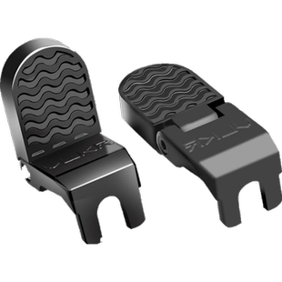 电动电瓶车后座脚踏踩脚自行车后轮轴放脚折叠脚蹬子单车通用配件