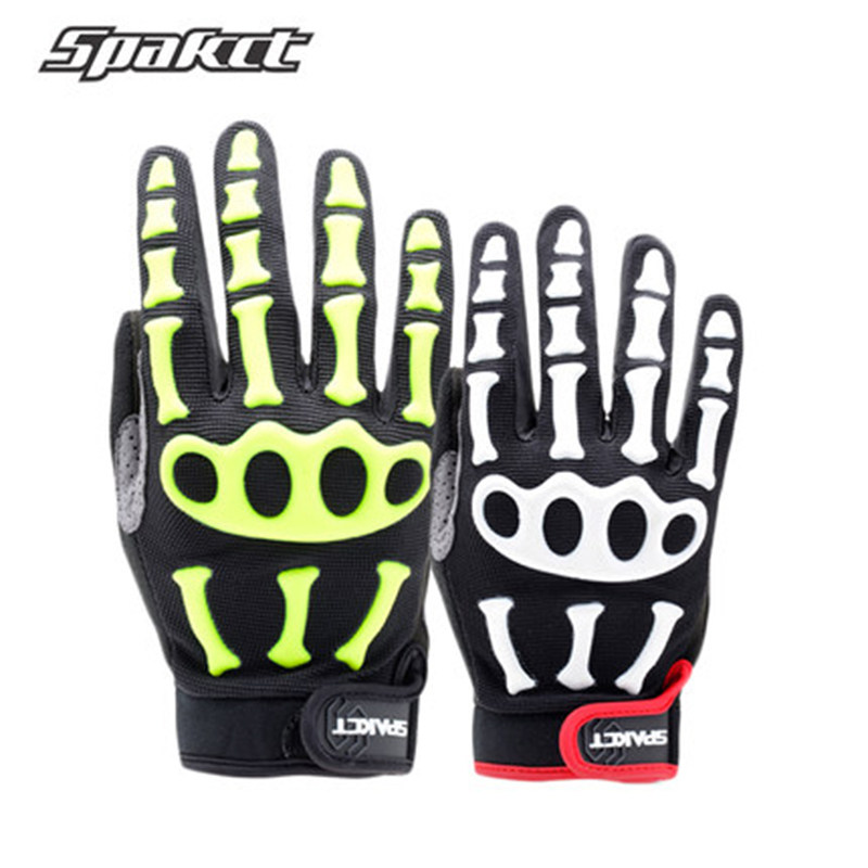 spakct思帕客骷髅关节骑行手套