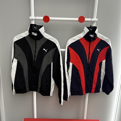 PUMA彪马T7 Track JKT Woven男子撞色运动休闲拉链梭织外套638801