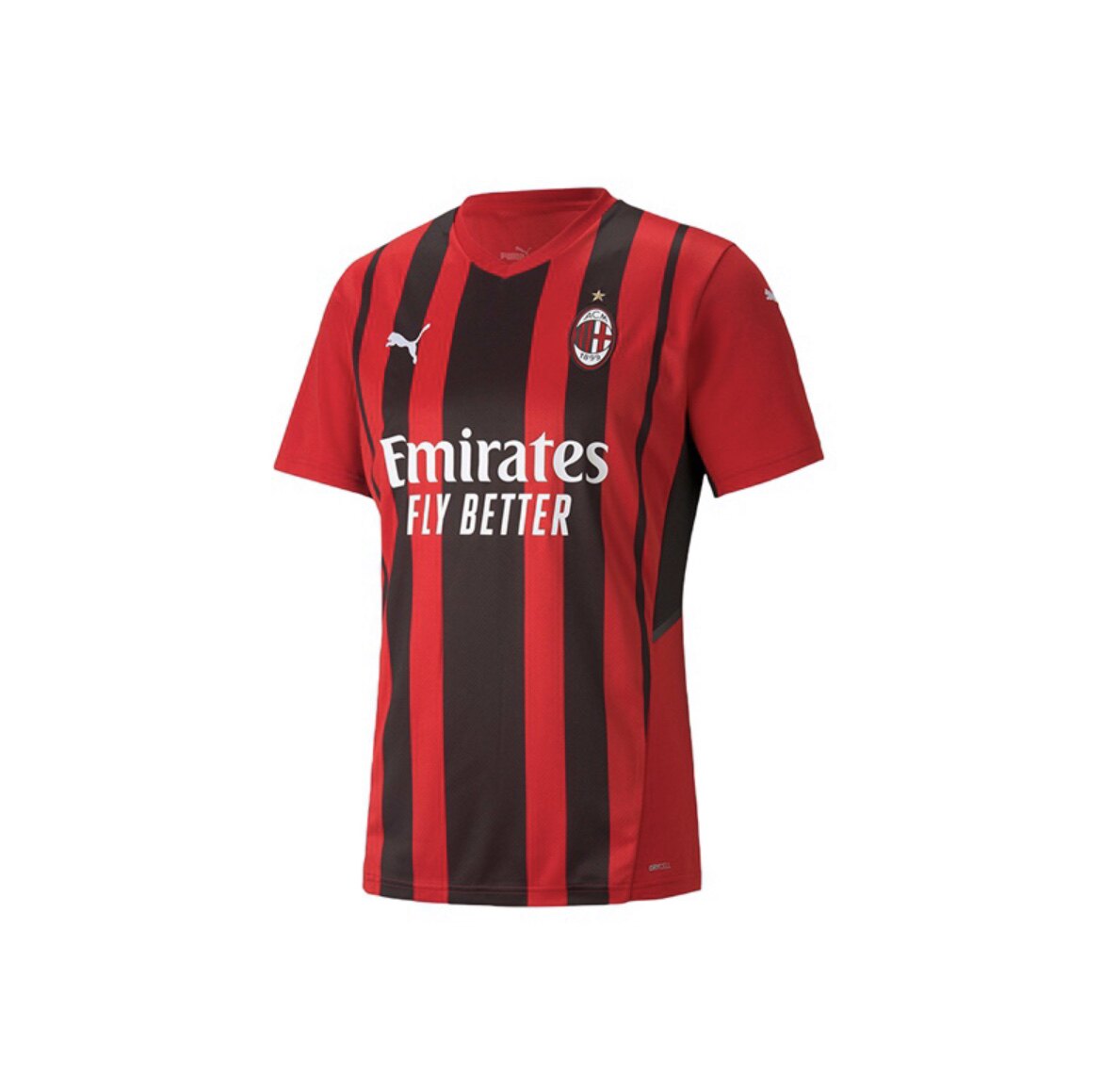 puma彪马正品ac米兰21/22主场球衣球迷版短袖足球服伊布759122