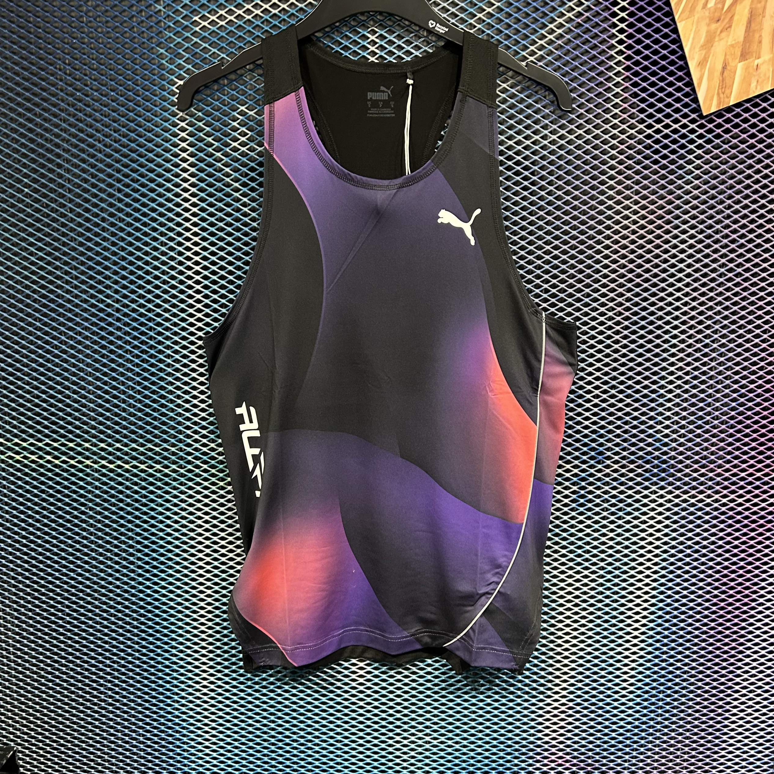 PUMA彪马正品All Pro AOP Singlet 男子工字背篮球运动背心630463