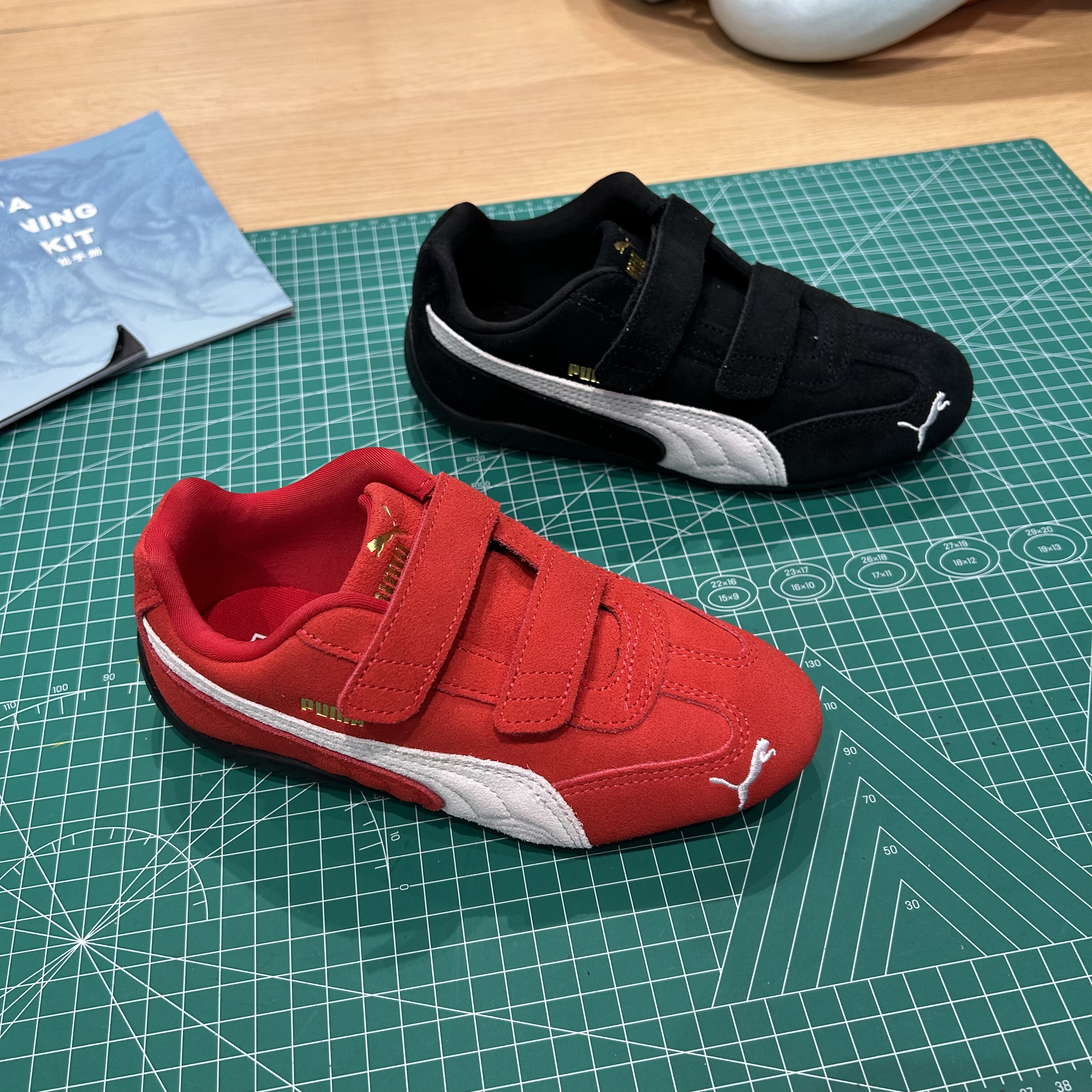 PUMA彪马Speedcat OG V PS 儿童千禧烫金魔术贴赛车薄底鞋405960