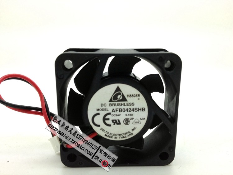 台达DELTA 4015 4CM/厘米变频器风扇 24V 0.18A AFB0424SHB