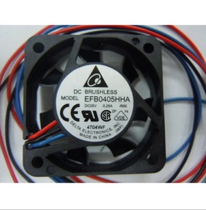4CM EFB0405HHA 台达 双滚珠散热风扇 Delta 0.25A 厘米 4010