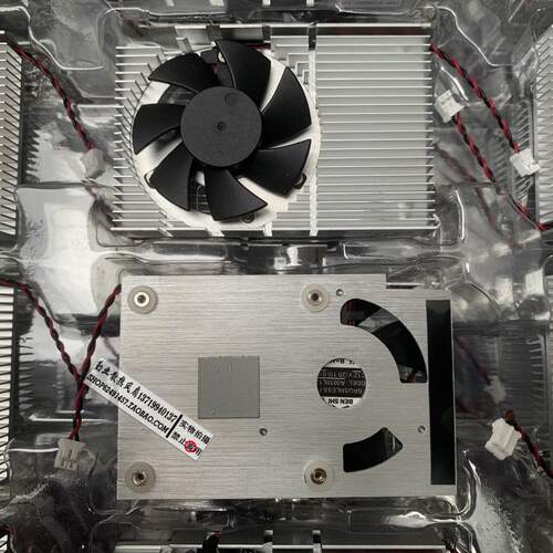索泰影驰七彩虹GT610 GT620 GT630 GT720显卡散热器风扇 刀卡