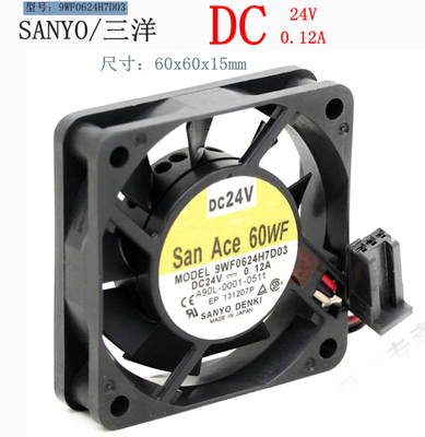 9WF0624H7D03 6015 24V A90L-0001-0511 三洋发那科设备专用风扇