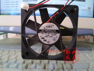 8015 超薄静音风扇 0.24A D71 协喜ADDA AD0805MB 8CM