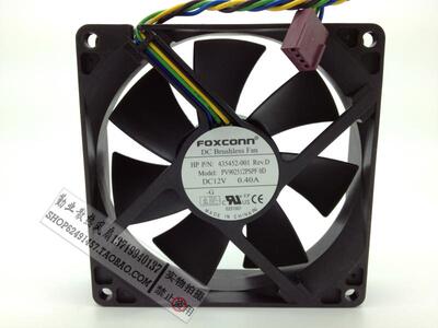 FOXCONN富士康 9025 9CM 机箱电源风扇 12V 0.4A 9V902512PSPF