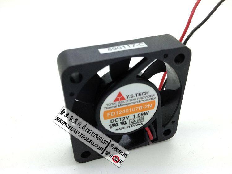 元山Y.S.TECH 4CM/厘米 4010风扇 12V 1.08W FD1240107B-2N