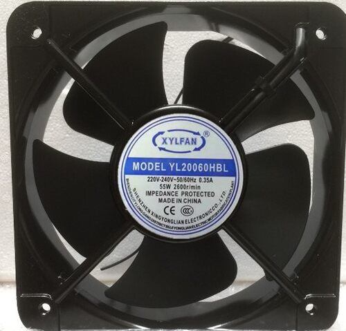 原装XYLFAN 轴流风扇全新YL20060HBL 220v 0.35A 交流轴流风机