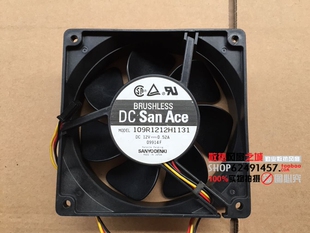 0.52A 三洋SANYO 109R1212H1131 DC12V 12038变频器风扇 12cm