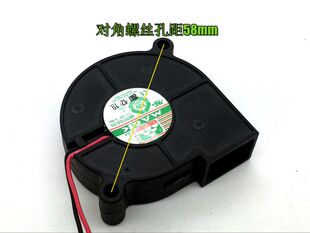 12V超静音加湿器配件风扇5cm5010S充电器机箱5015S