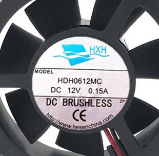 原装HXH 海兴和风扇 HDH0612MC 12V 0.15A 6CM 散热风扇