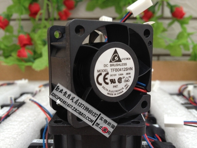 原装台达TFB0412SHN 4028双滚珠4CM服务器强力散热风扇 DC12V0.6A
