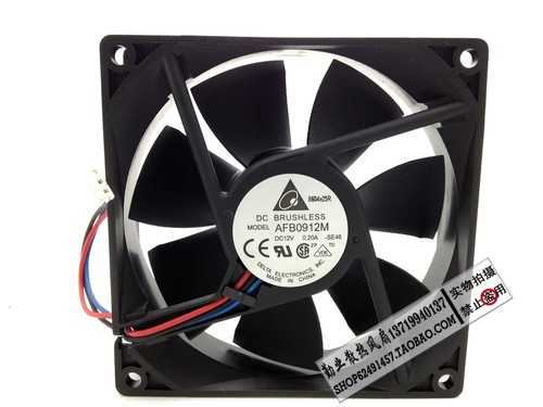 原装台达 9CM 9025 12V 0.20A 双滚耐用超静音机箱/风扇 AFB0912M