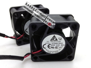原装台达4020 12V 0.12A 4CM/厘米 交换机散热风扇 EFB0412HD
