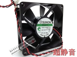 建准SUNON 8025风扇 8cm8厘米超静音风扇12V 1.6W KDE1208PTV1