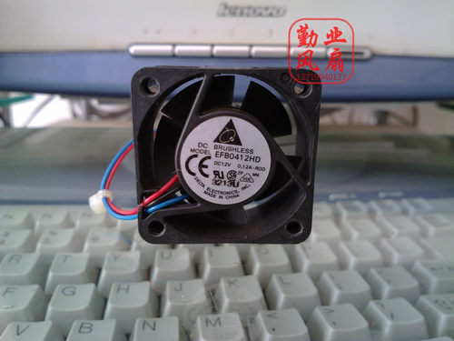 台达DELTA 4CM/厘米交换机风扇 4020 12V 0.12A EFB0412HD 双滚珠