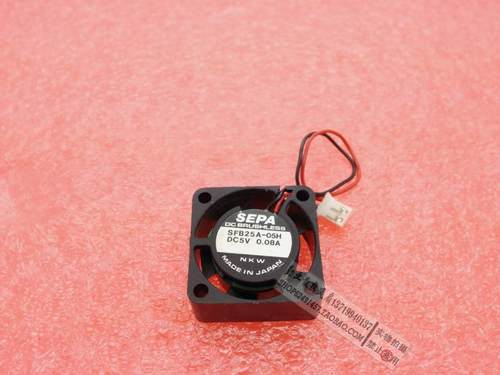 SEPA SF25A-05H SFB25A-05HA 2.5CM 2510 5V 0.09A散热风扇