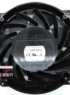 台达DELTA 20CM/20厘米 THB2048HG-BL28 48V 7A 强劲大风量风扇