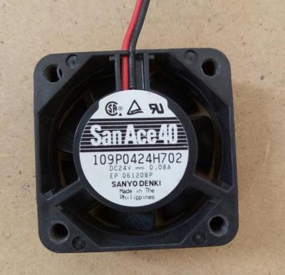 109P0424H702 109P0424D605 4020 4CM 24V Sanyo/三洋 变频器风扇