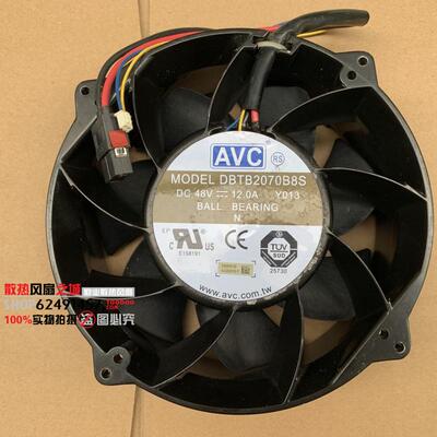 AVC 20CM/厘米 20070 DC48V 12.0A 超暴力风扇 DBTB2070B8S