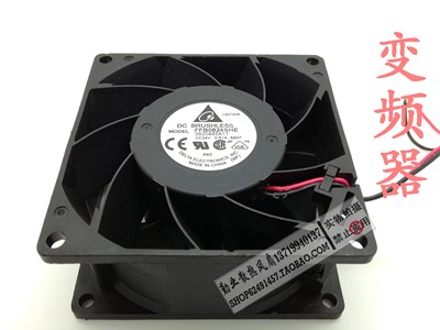 台达 8CM变频器风扇 工控机 8038 24V 0.51A FFB0824SHE 双滚珠