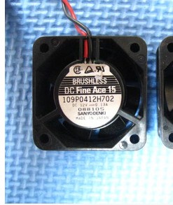 109P0412H702 Sanyo/三洋 DC12V 0.13A 40*40*15MM轴流风扇