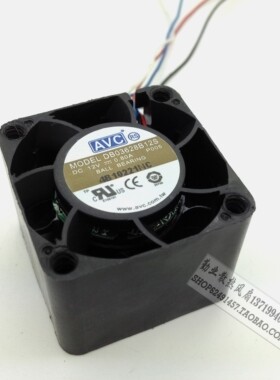 台湾AVC 3628 高转速暴力散热风扇12V 0.80A DB03628B12S 双滚珠