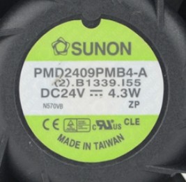 PMD2409PMB4-A 24V 4.3W 3线 原装建准SUNON92*92*38机箱散热风扇