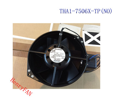 全新IKURA育良THA1V-7506X-TP(NO)100v 172*150*55MM全金属风扇