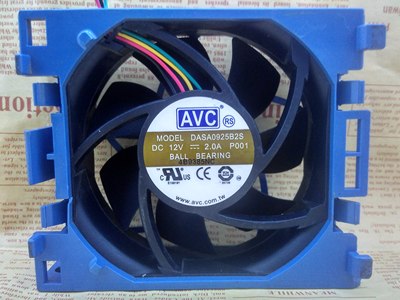AVC DASA0925B2S 12V 2.0A 9025 9cm 4线 大风量 服务器 暴力风扇