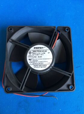 MULTIFAN 4214/12H 原装德国EBMPAPST 24V 5.3W 12CM三线轴流风扇