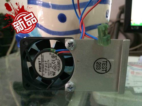 TYP412F 全新原装papst 4010 12V高精度仪器散热风扇风机散热器