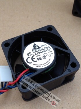 全新原装台达 4020 4CM 大风量风扇 EFB0405VHD 5V 0.50A 双滚珠