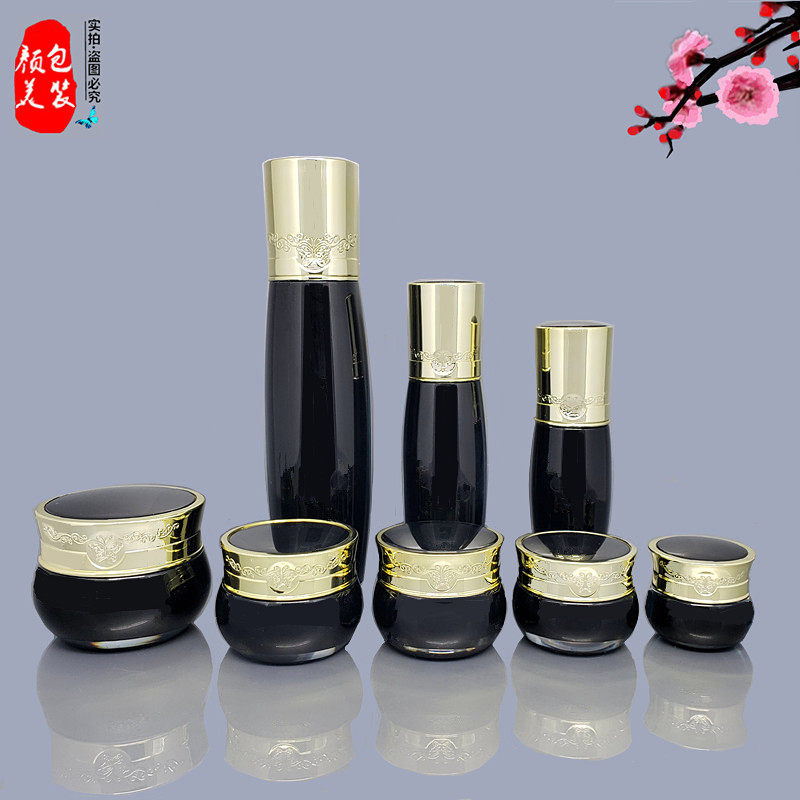 护肤化妆品套装膏眼面霜分装盒按压喷雾香水乳液瓶试用小样空瓶子