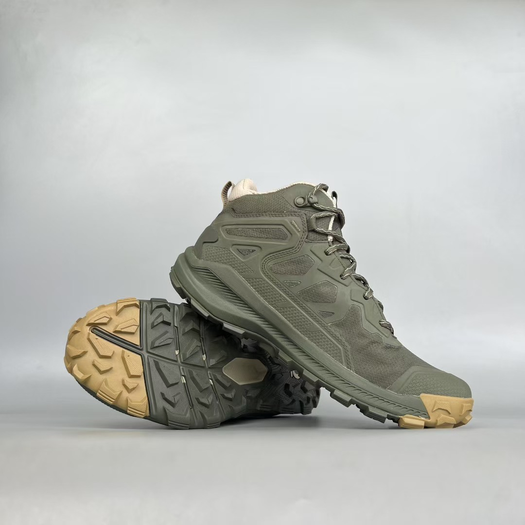 新款中帮男女防水户外休闲鞋徒步鞋登山鞋 舒适缓震适合各种地形