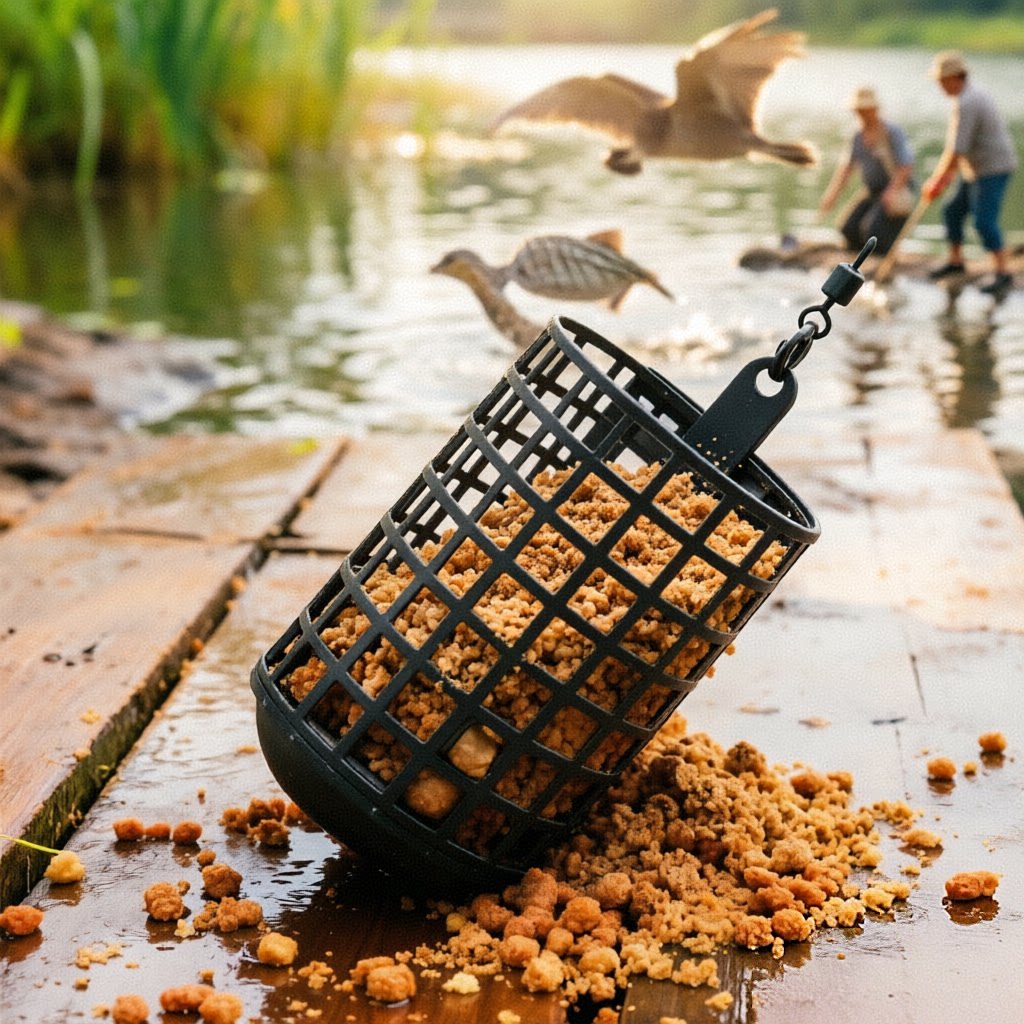 大窝量金属外壳可拆卸打窝器