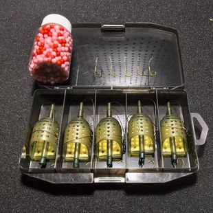飞德钓组套装饵笼配件配重欧式船型打窝器附饵钓鱼野钓诱饵